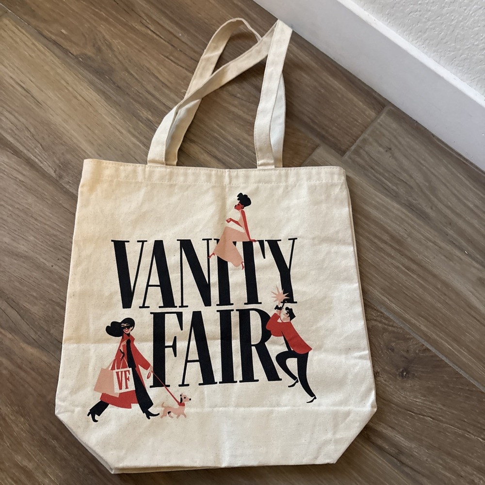 VANITY FAIR Canvas Book TOTE BAG Brand New